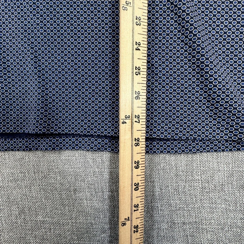 Polo Ralph Lauren Polo Shirt Mens‎ XL Navy Blue Geometric Polka Dot Classic Fit